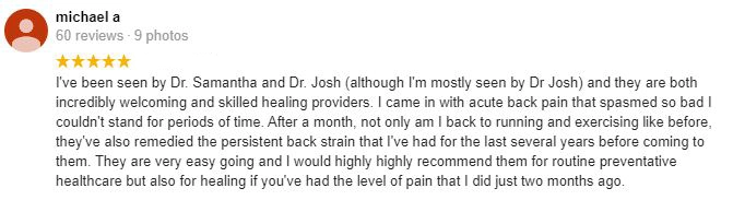 Chiropractic Firestone CO Michael Testimonial Chiropractic Firestone CO Michael Testimonial