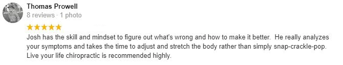 Chiropractic Firestone CO Thomas Testimonial Chiropractic Firestone CO Thomas Testimonial
